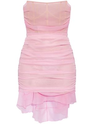 The Mannei Jeanne strapless minidress - Pink