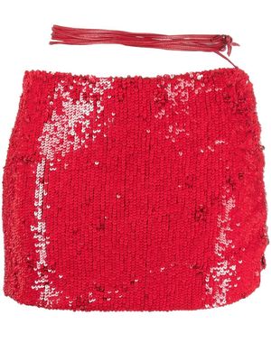 The Mannei Melilla mini skirt - Red