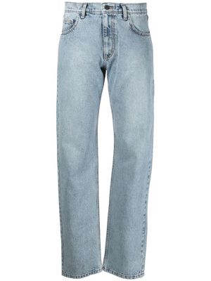 The Mannei mid-rise straight-leg jeans - Blue