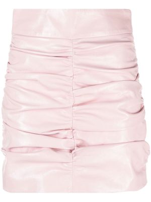 The Mannei ruched bodice skirt - Pink