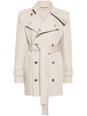 The Mannei Stockholm cotton trench coat - Neutrals