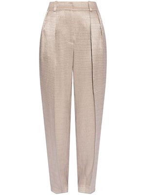 The Mannei Vertou high-waisted trousers - Neutrals