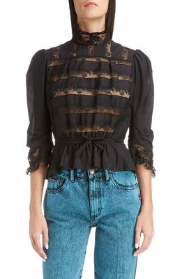 The Marc Jacobs The Victorian Blouse in Black