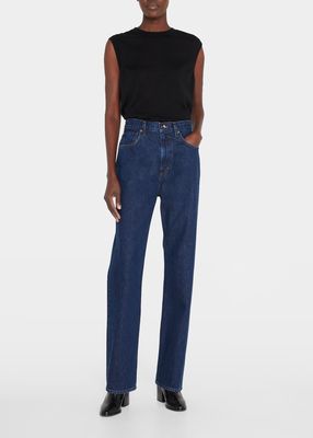 The Martin High Rise Stovepipe Jeans