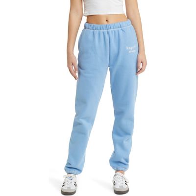 THE MAYFAIR GROUP Empathy Joggers in Soft Blue 