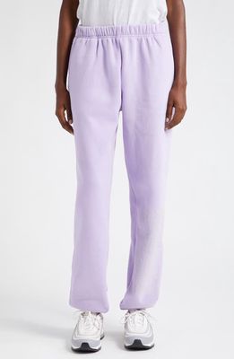 THE MAYFAIR GROUP Gender Inclusive Choose Kindness Fleece Joggers in Lavender