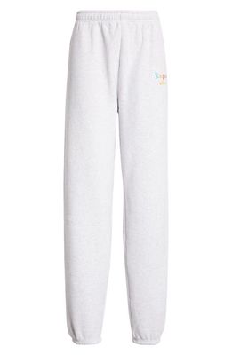 THE MAYFAIR GROUP Gender Inclusive Empathy Always Embroidered Sweatpants in Grey