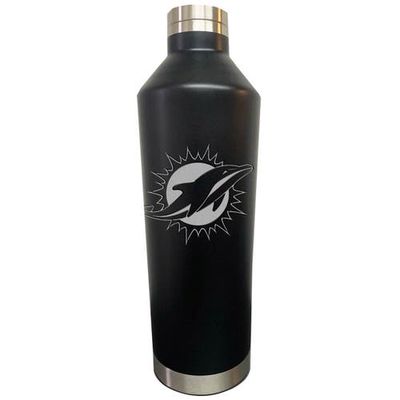 THE MEMORY COMPANY Black Miami Dolphins 26oz. Primary Logo Water Bottle