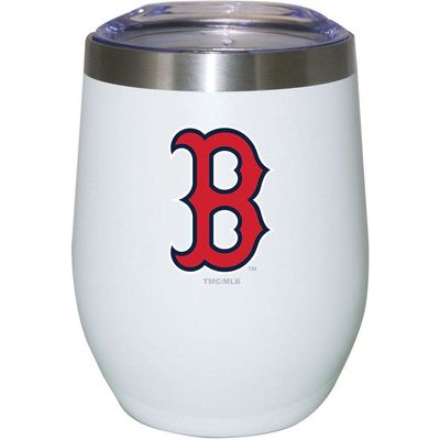 THE MEMORY COMPANY Boston Red Sox 12oz. Logo Stemless Tumbler in White