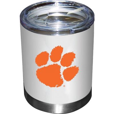 THE MEMORY COMPANY Clemson Tigers 12oz. Team Lowball Tumbler in White