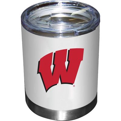 THE MEMORY COMPANY Wisconsin Badgers 12oz. Team Lowball Tumbler in White