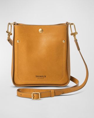 The Mini Pocket Leather Crossbody Bag