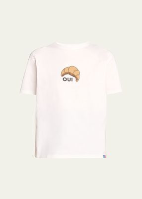 The Modern Oui Short-Sleeve Cotton T-Shirt