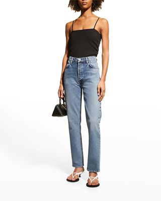The Morgan Straight Cropped Jeans