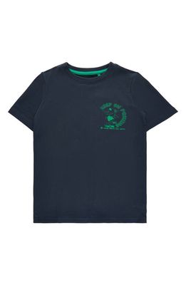 THE NEW Kids' Horacio Stretch Organic Cotton Graphic T-Shirt in Phantom