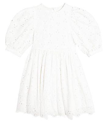The New Society Abbott broderie anglaise cotton-blend dress