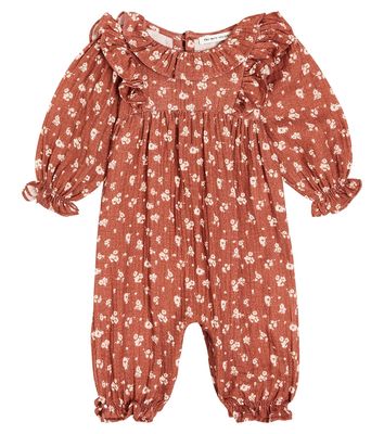 The New Society Baby Barbara floral cotton onesie