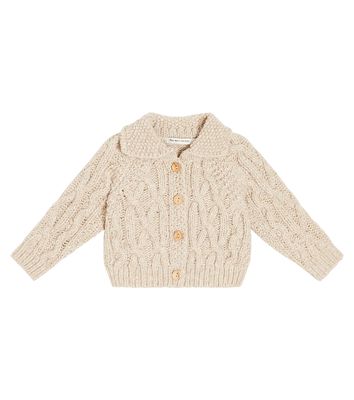 The New Society Baby Tirso wool-blend cardigan