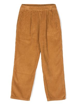 THE NEW SOCIETY Cameron straight-leg corduroy trousers - Brown