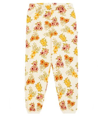The New Society Giotto printed cotton sweatpants