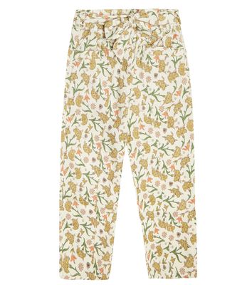 The New Society Indiana floral cotton twill pants