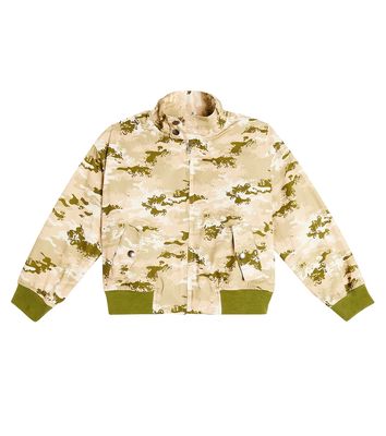 The New Society Lancaster camouflage cotton jacket