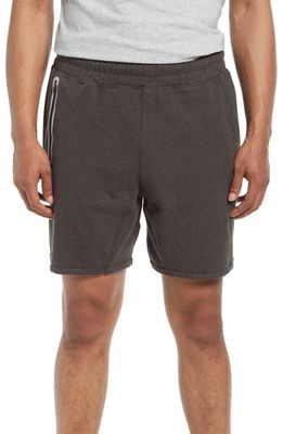 The Normal Brand Active Puremeso Gym Shorts in Charcoal