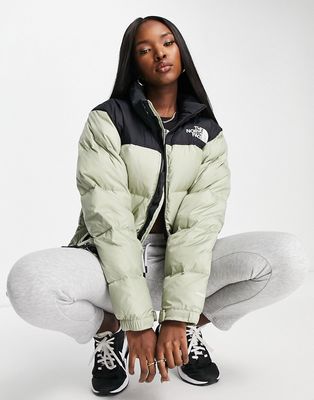 The North Face 1996 Reto Nuptse down puffer jacket in green