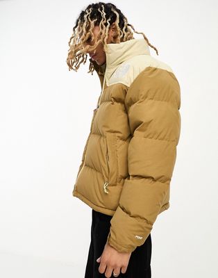 The North Face 92 Low-Fi Hi-Tek Nuptse down puffer jacket in brown
