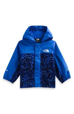 The North Face Antora Waterproof Recycled Polyester Rain Jacket in Blue Bird Camo Print