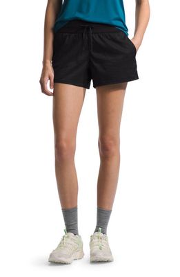 The North Face Aphrodite Water Repellent Motion Shorts in Tnf Black at Nordstrom, Size Large