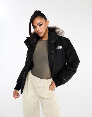 The North Face Arctic insulated bomber jacket in black