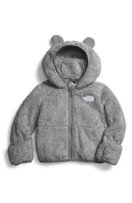 The North Face Baby Bear Full-Zip Hoodie in Tnf Medium Grey Heather