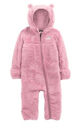 The North Face Baby Bear Jumpsuit in Cameo Pink