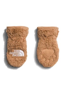 The North Face Baby Bear Suave Oso Mitts in Almond Butter