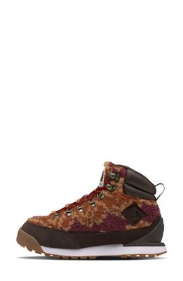 The North Face Back-to-Berkeley IV Fleece Boot in Boysenberry Mountain/Brown