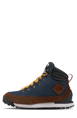 The North Face Back-To-Berkeley IV Waterproof Boot in Shady Blue/Monks Robe Brown