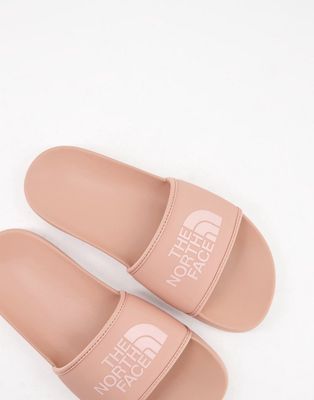The North Face Base Camp III slides in pink