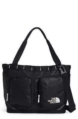 The North Face Base Camp Voyager Tote in Black/White