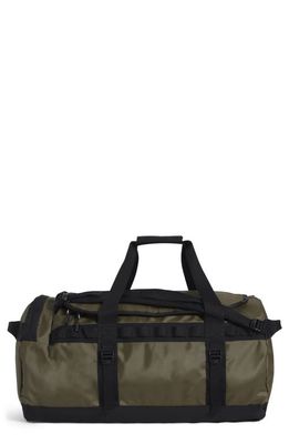 The North Face Base Camp Water Resistant Medium Duffle in New Taupe Green/Tnf Black