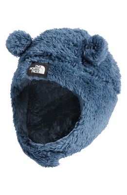 The North Face Bear Faux Fur Hat in Shady Blue