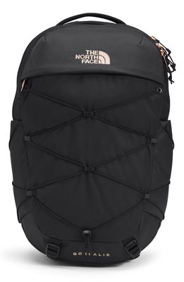 The North Face Borealis Backpack in Tnf Black/Burnt Coral