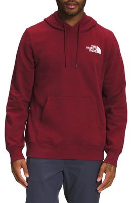 The North Face Box NSE Pullover Hoodie in Cordovan/Black