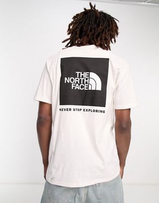The North Face Box NSE t-shirt in off-white