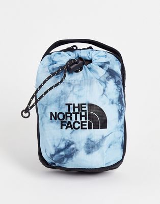 The North Face Bozer III cross body bag in blue tie dye