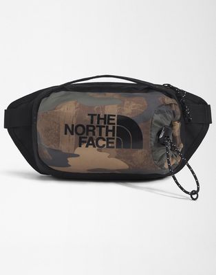 The North Face Bozer III small fanny pack in camo-Green