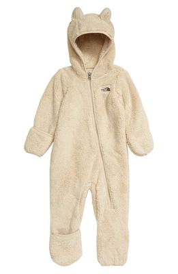 The North Face Campshire High Pile Fleece Romper in Bleached Sand
