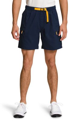 The North Face Class V Belted Shorts in Summit Navy