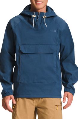 The North Face Class V Hooded Pullover in Shady Blue