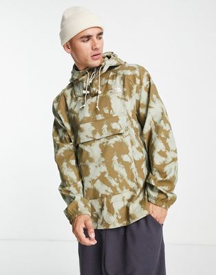 The North Face Class V pullover jacket in camo-Green